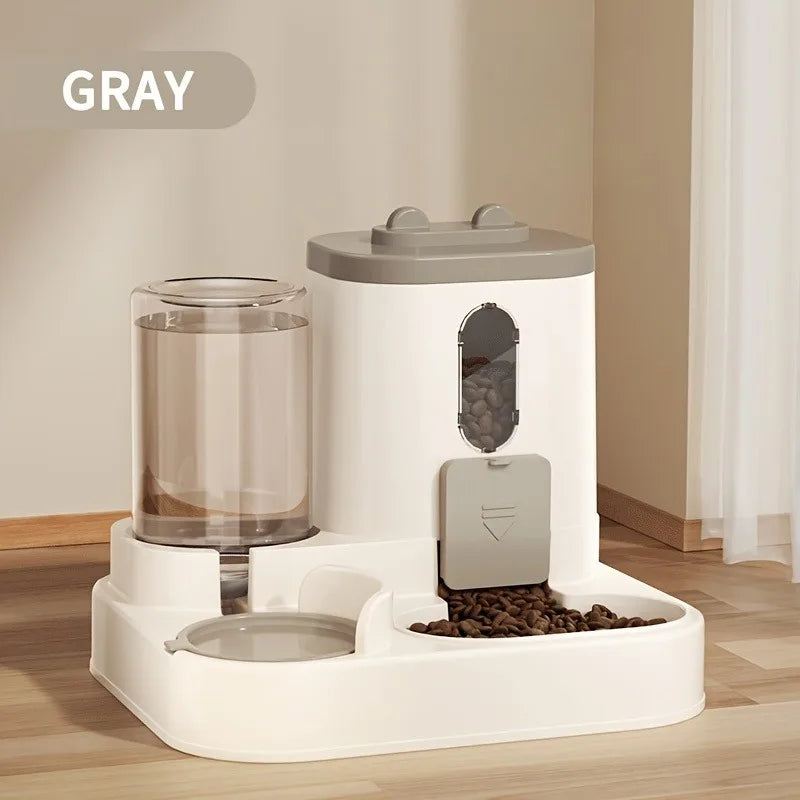 Cat Feeder & Water Dispenser – Integrated Food and Water Station for Cats and Small Pets